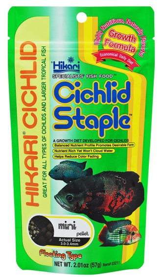 Hikari Cichlid Staple Floating Mini Pellet Food