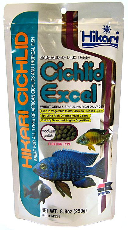 Hikari Cichlid Excel Floating Medium Pellet Food