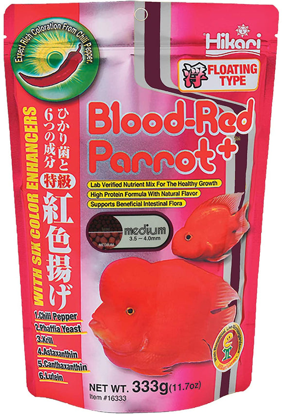 Hikari Blood Red Parrot+ Medium Pellet Food