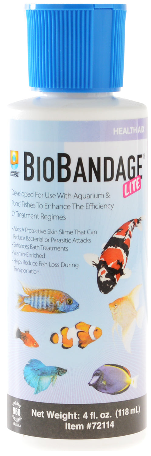 Hikari Bio Bandage Lite Adds Protective Skin Slime for Aquarium and Pond Fish
