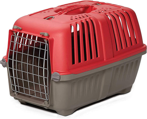 MidWest Spree Pet Carrier Red Plastic Dog Carrier