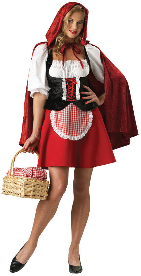 Womens Sexy Red Riding Hood Costume - Small