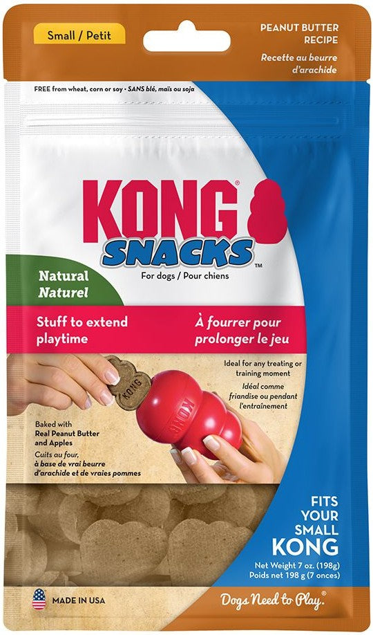 KONG Snacks for Dogs Peanut Butter Recipe Small