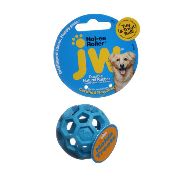 JW Pet Hol-ee Roller Dog Chew Toy Assorted Colors