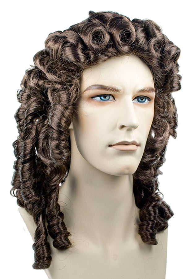 Mens Discount Alonge Wig | Brown-Medium