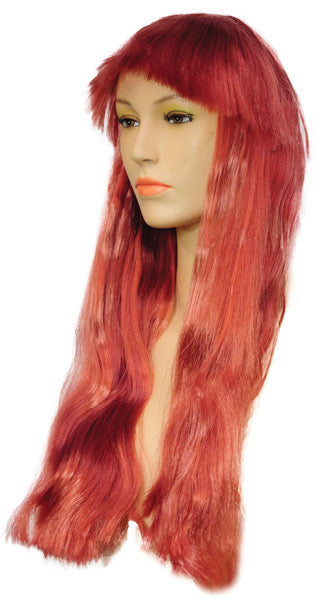Womens Bargain Long Cleo Wig | Auburn