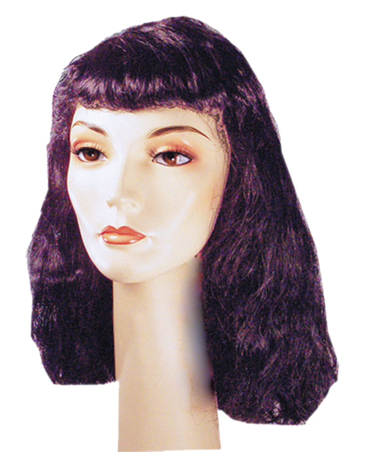 Womens Bargain Long Cleo Wig | Black