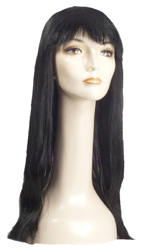 Womens 24" Bargain Long Pageboy Wig | Brown-Dark