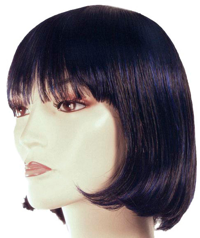 Womens China Doll Wig | Burgundy