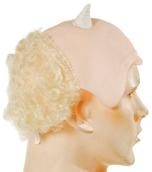 Bald And Horned Headpiece