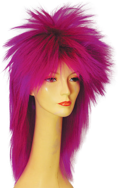 Mens | Adult Punk Fright Wig Magenta KKDAF5