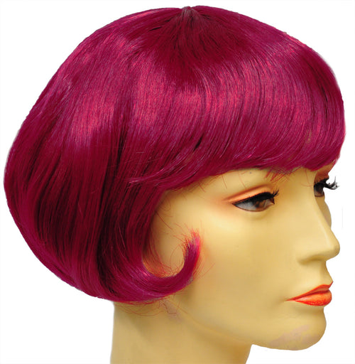Womens Bargain Lulu Wig | Burgundy