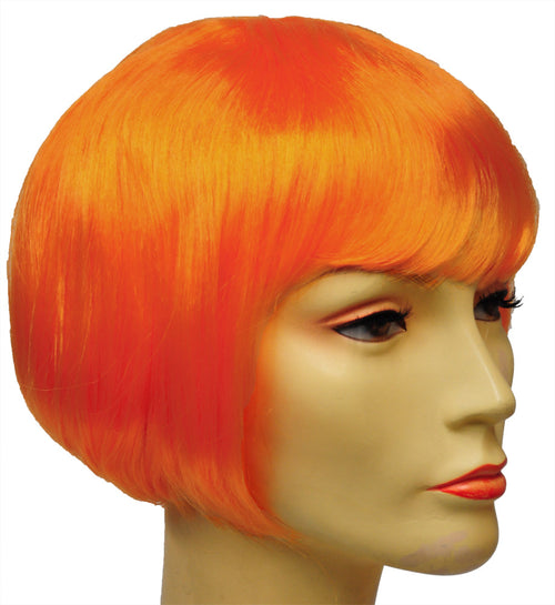 Womens Bargain Lulu Wig | Orange
