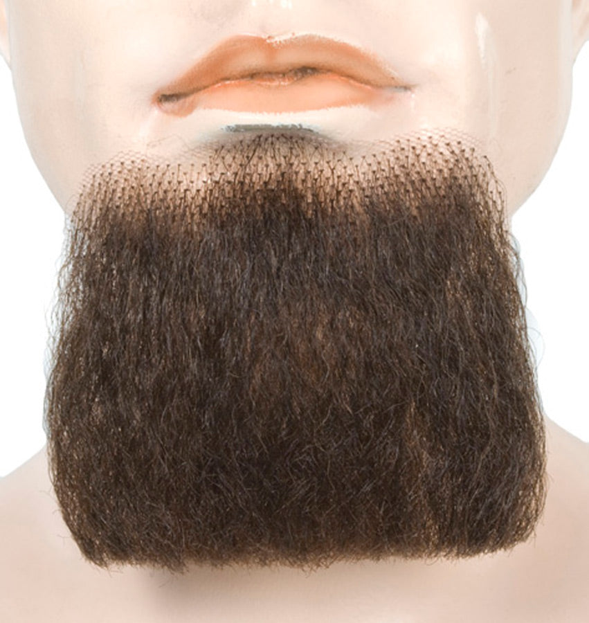 3 Point Beard Human Med Brown 4
