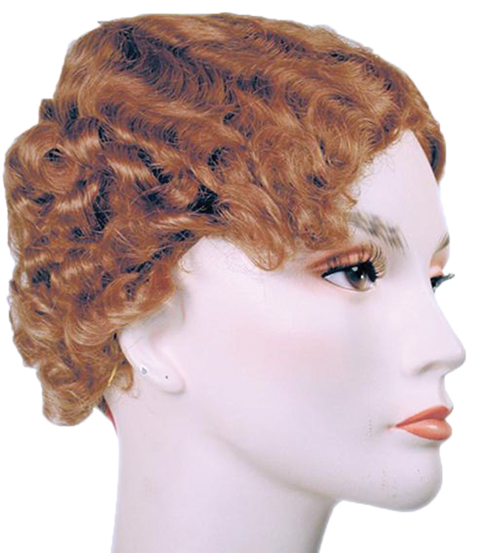 Womens Wavy Showgirl Wig | White