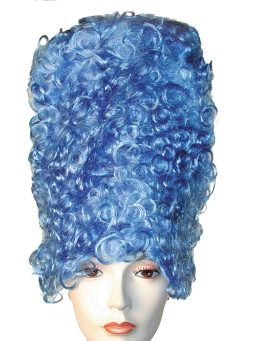 Adults Blue Beehive Wig