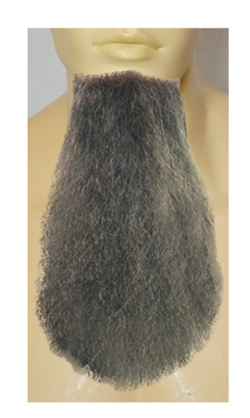 Mens Synthetic Pointed Goatee | Brown/Gray