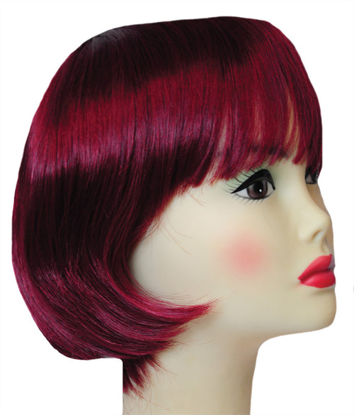 Womens Lulu Wig | Burgundy