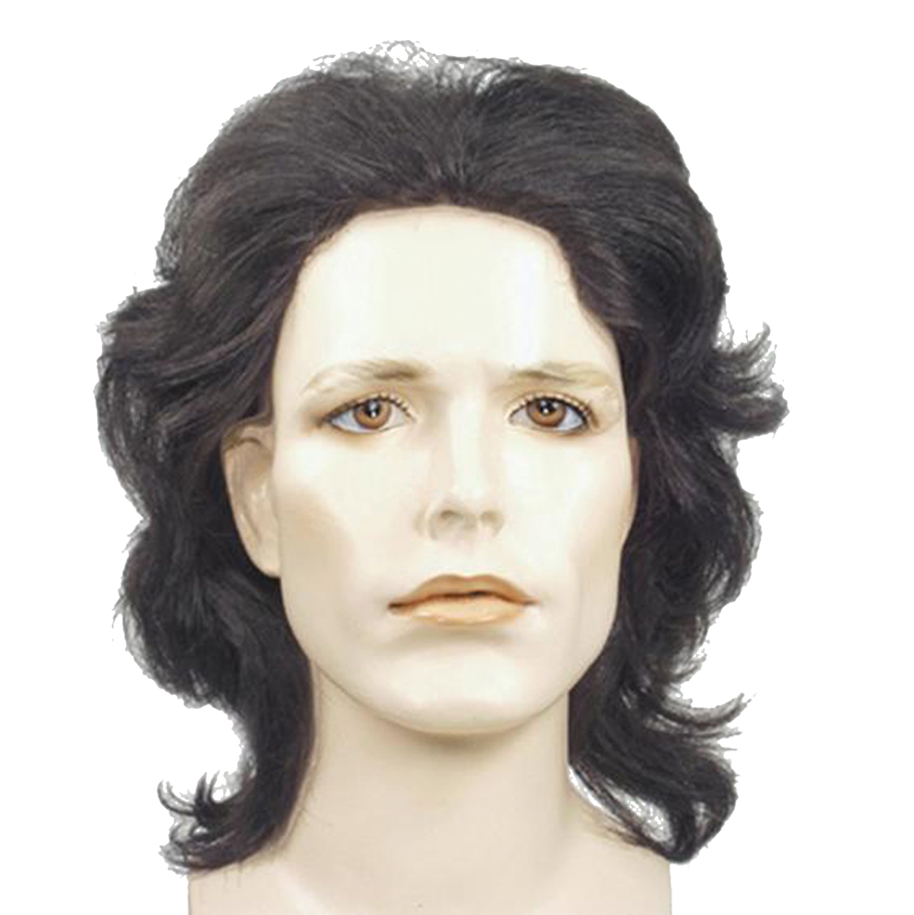 Mens Shaggy Wig | Black
