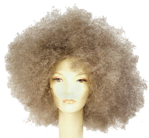 Adults Brown Curly Afro Wig