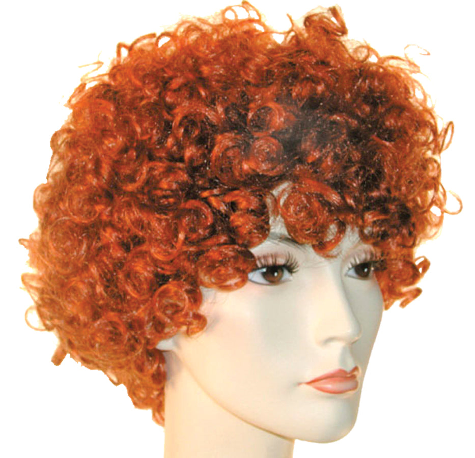 Adults Red Annie Discount Wig