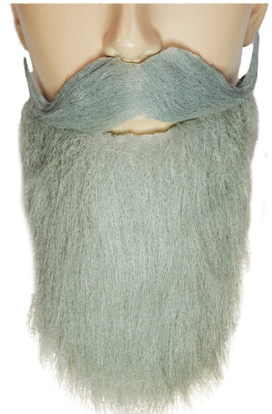 Goatee Mustache Full Grey