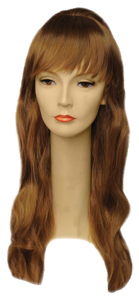 Womens Copper Priscilla Wig