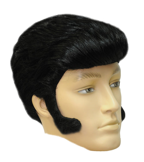 Discount 50's Rocker Wig Black