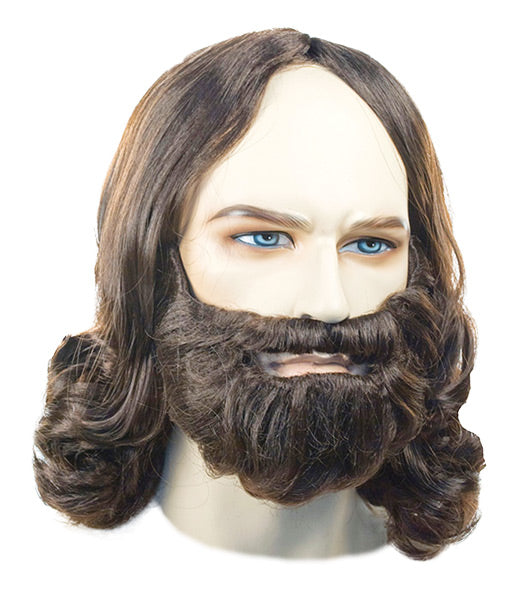 Mens Discount Biblical Wig | Black