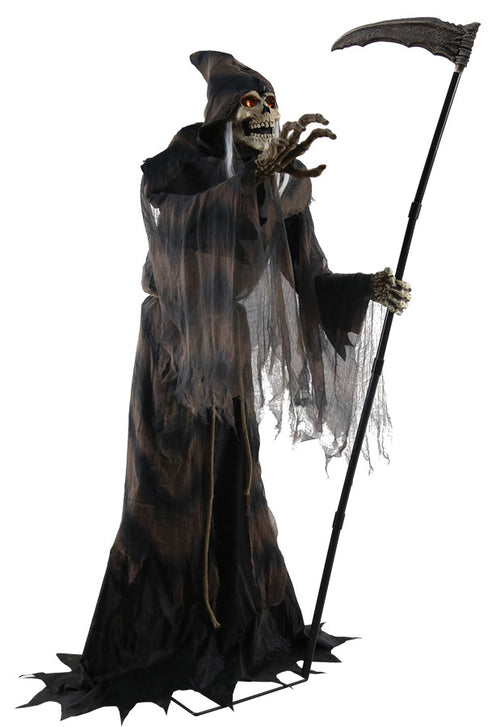 6' Lunging Reaper Animated Prop | Halloween Decoration