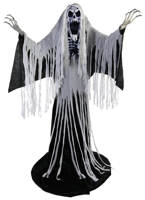 7' Animated Towering Wailing Soul Halloween Decoration