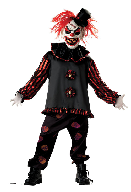Boys Evil Clown Costume
