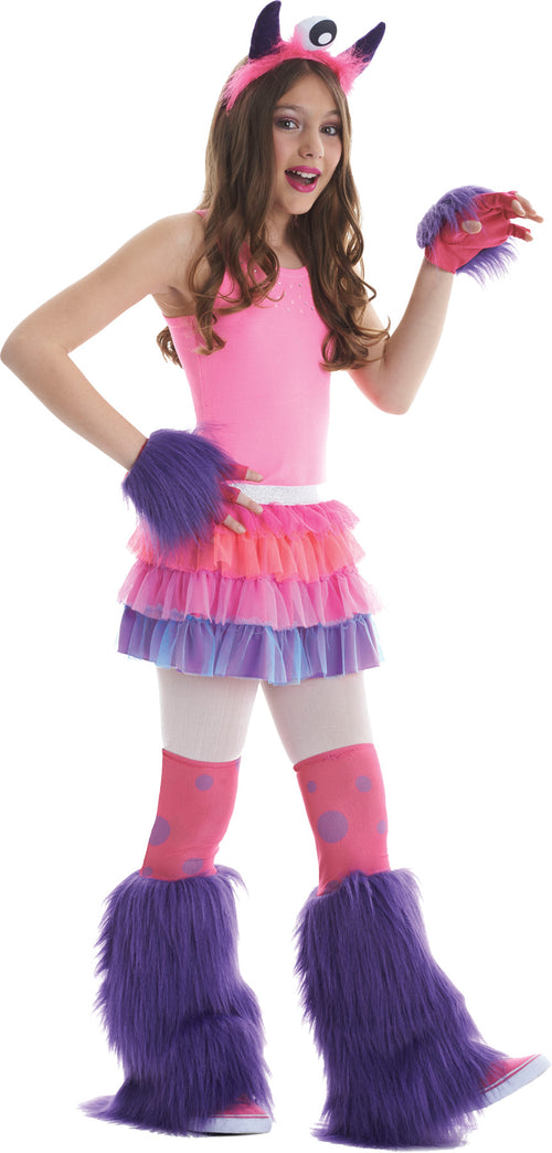 Boys | Kid's Purple Monster Costume Kit