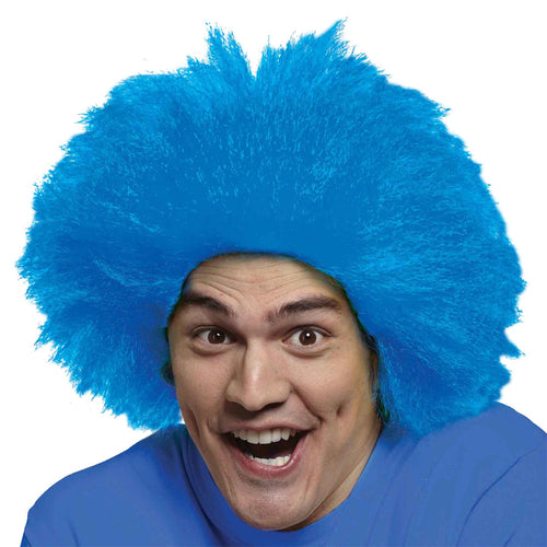 Adults Blue Fun Wig