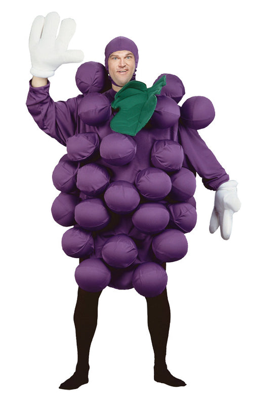 Unisex | Adults Purple Grapes Costume - Standard