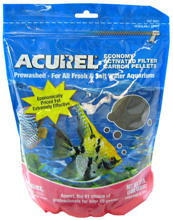 Acurel Economy Activated Filter Carbon Pellets for Freshwater and Saltwater Aquariums