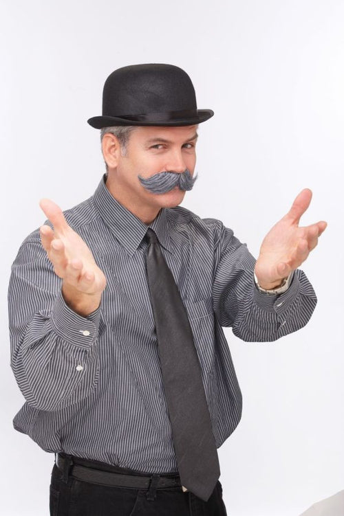 English Mustache | Gray