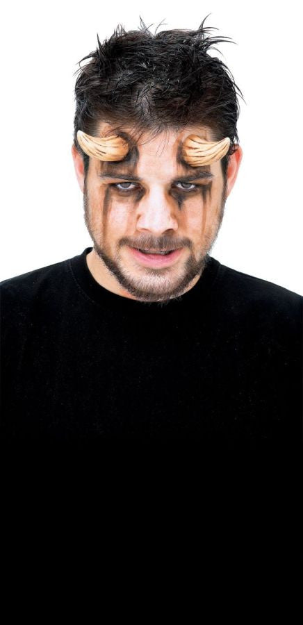 Demon Prosthetic Horns | Brown