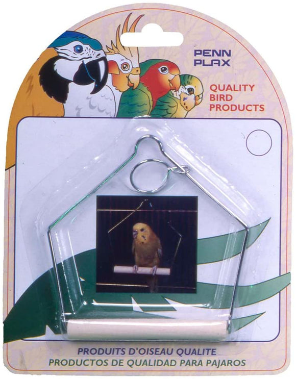 Penn Plax Wooden Parakeet Swing