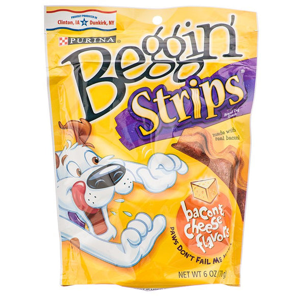 Purina Beggin' Strips Real Bacon and Cheese Flavor Dog Treats