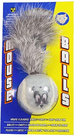 Petsport Mouse Ball with Tail Cat Toy