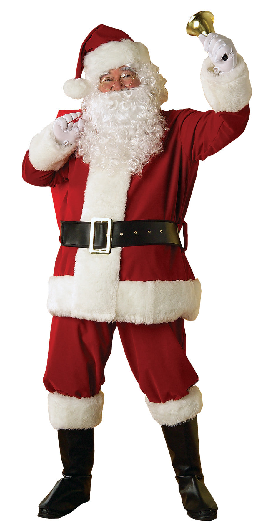 Mens | Adult’s Plush Regal Santa Costume