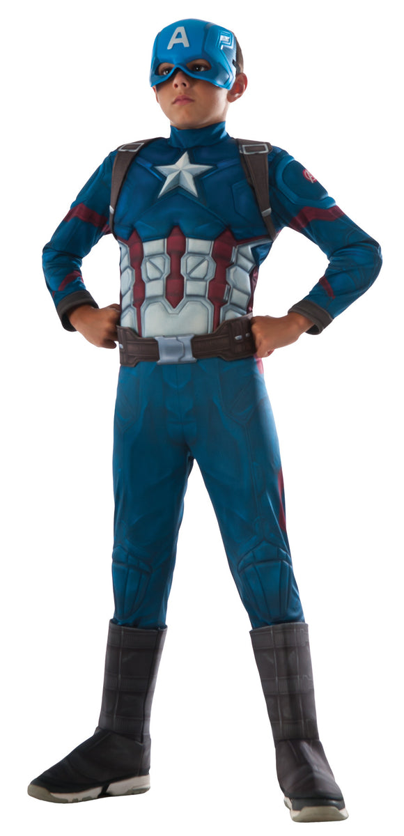 Captain America Civil War Child Boy's Costume - Small 4-6