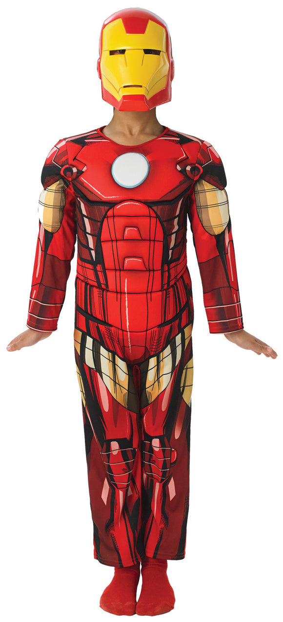 Iron Man Muscle Chest Child's Costume - Small 4-6