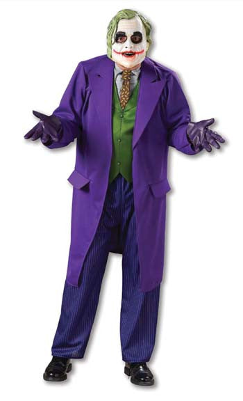 Joker Deluxe Adult Men's Costume - Extra Large 44-46