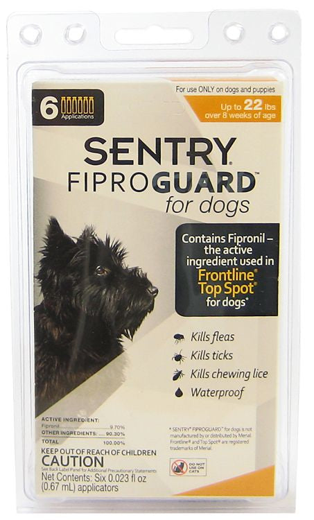 Sentry FiproGuard Flea and Tick Control for Small Dogs