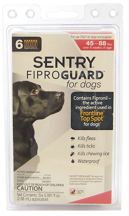 Sentry FiproGuard Flea and Tick Control for Large Dogs