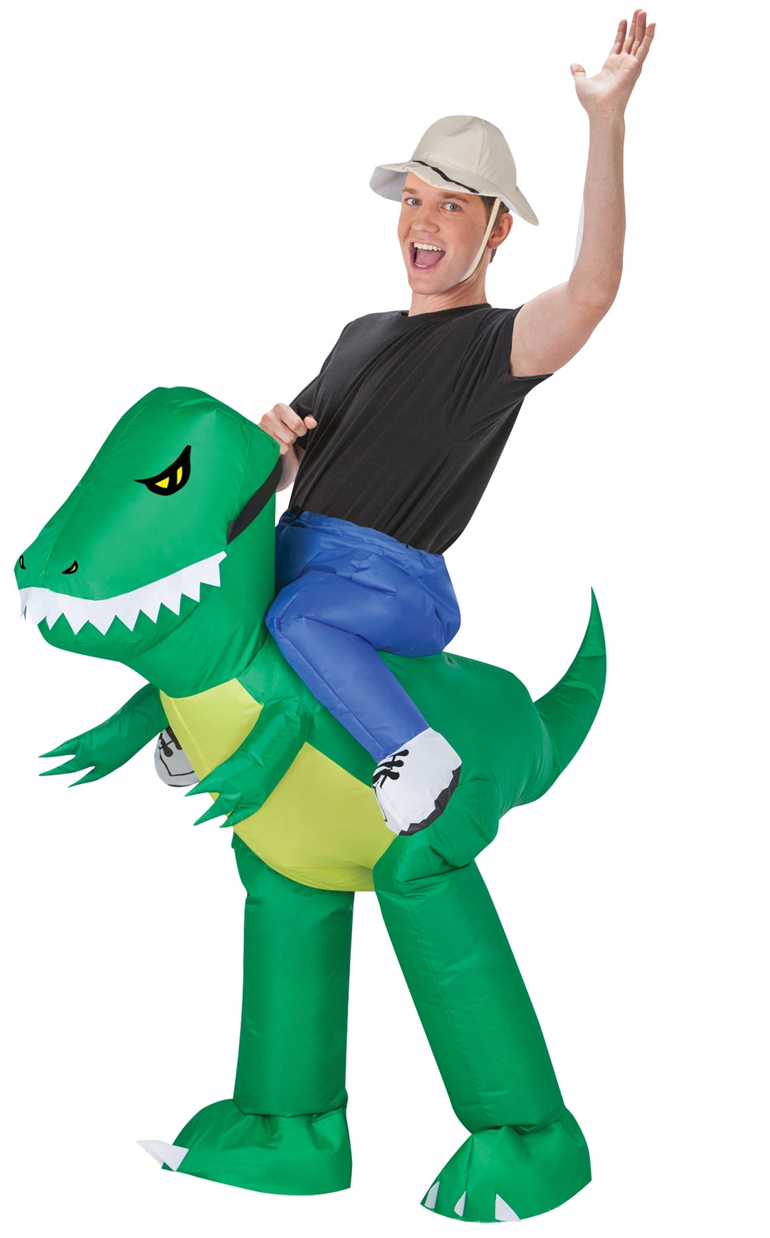 Adults Inflatable Dinosaur Rider | Halloween Decoration