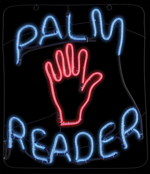 Light Up Palm Reader Sign | Halloween Decoration