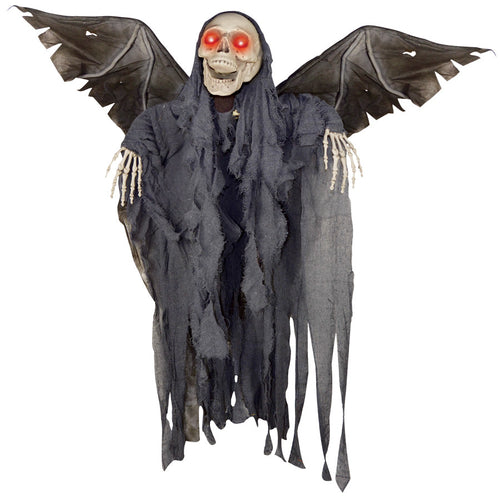 48" Animated Winged Reaper | Halloween Decoration